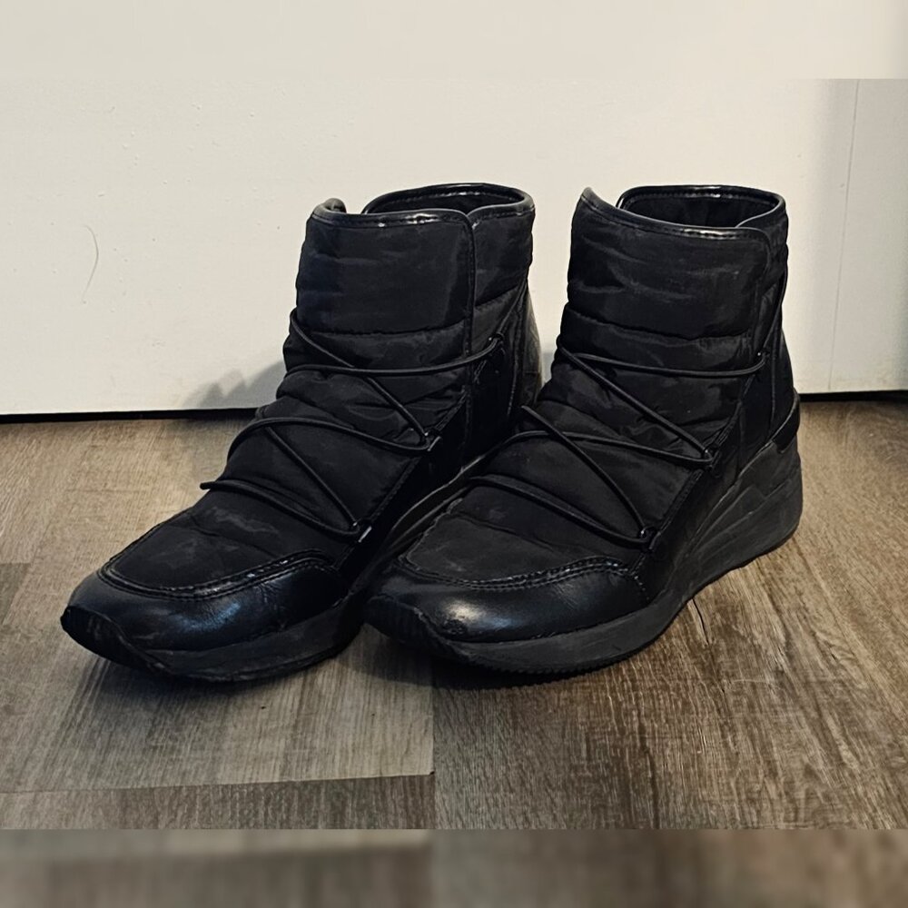Michael Kors Black Lula Winter Booties